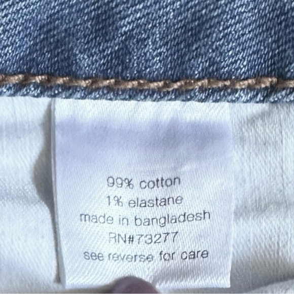 Elizabeth & James Vintage Straight Leg High Rise Jeans Size 14 NWT - Picture 6 of 7